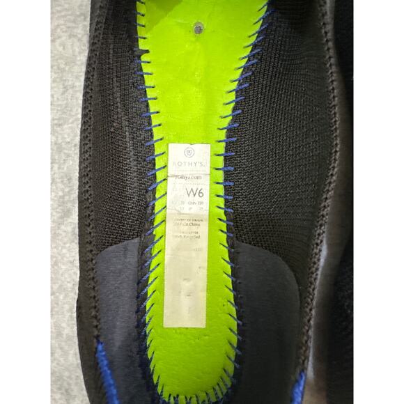 Rothy’s The Flat Round Toe Ballet in Black Solid – Size 6 - Picture 5 of 7